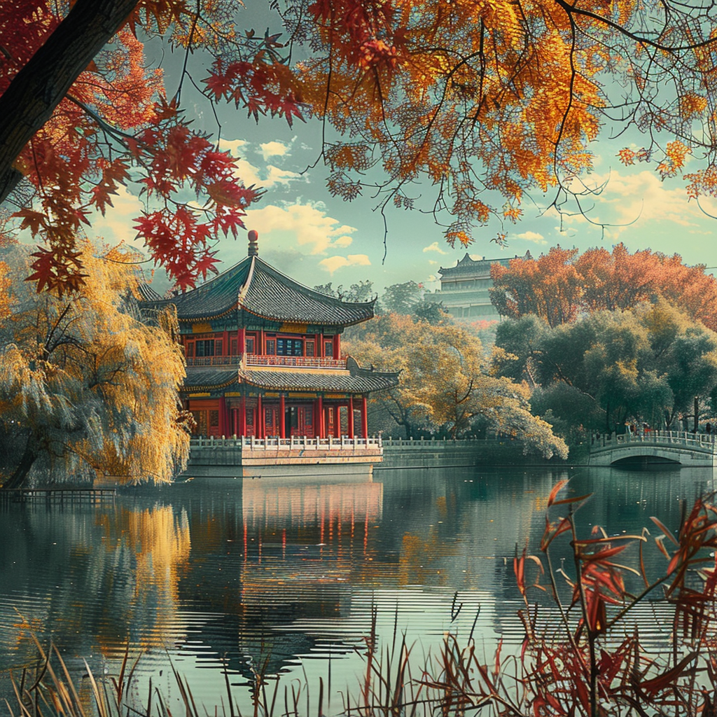 Scenic photo of china